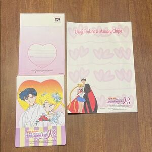 Stationery Set Sailor Moon - Vintage